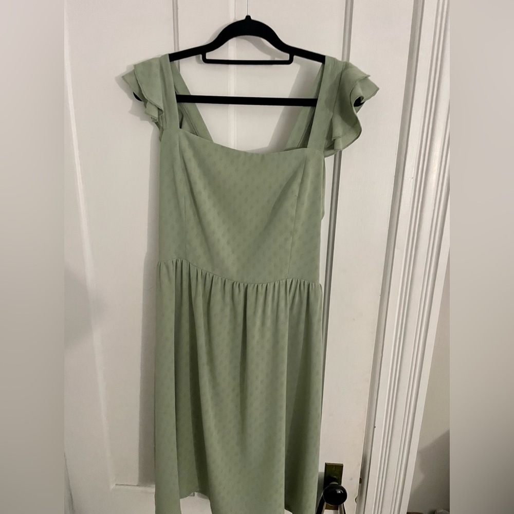 Shein XL Green Dress